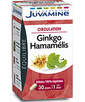 Juvamine Ginkgo Hamamélis